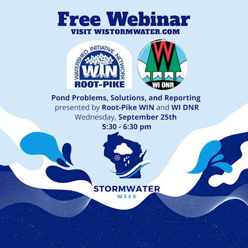 Pond Problems, Solutions and Reporting Webinar